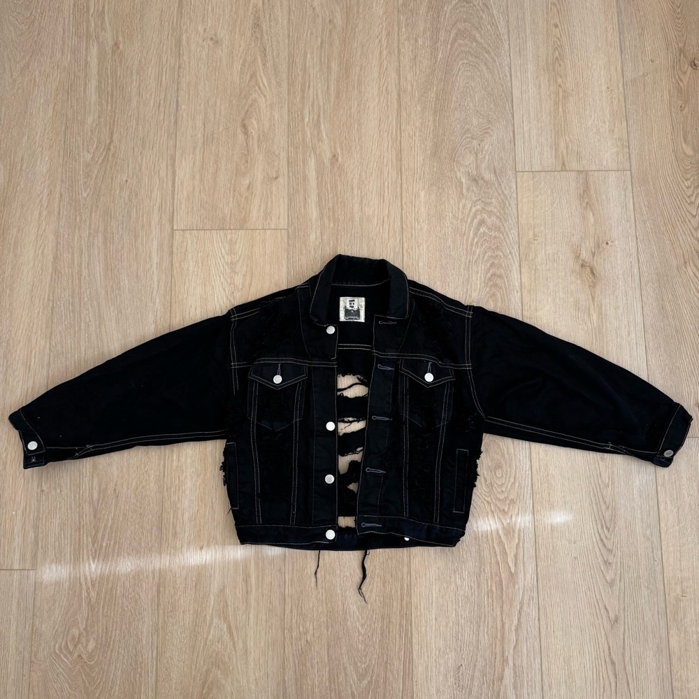 Black Denim Jacket